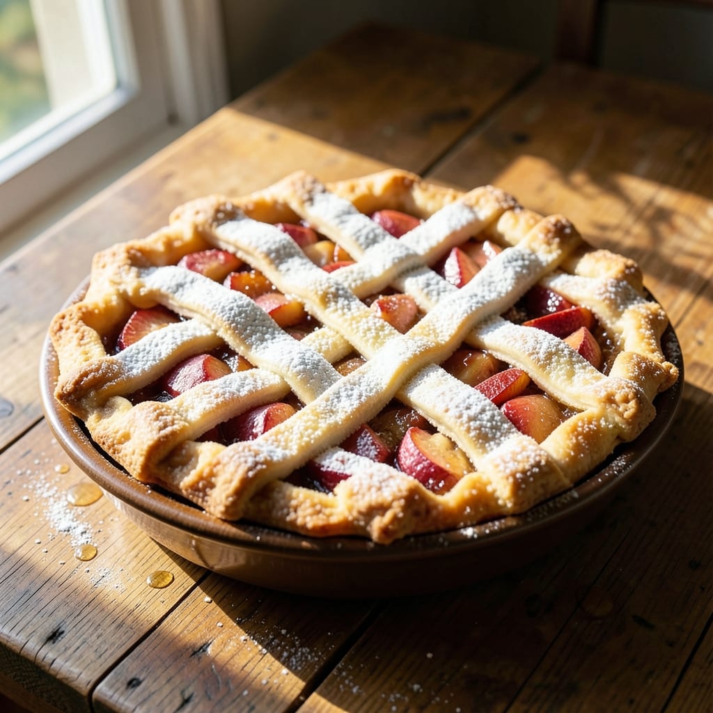 American Style Apple Pie Recipe: Lattice Crust That Cuts Like Butter
