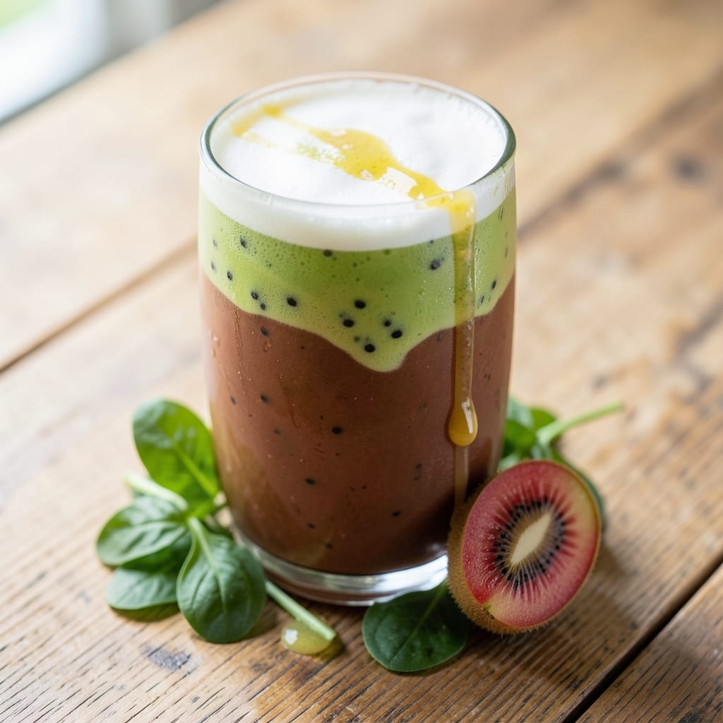 Apple and Kiwi Smoothie Recipe: Tropical Zing With Hidden Greens Boost