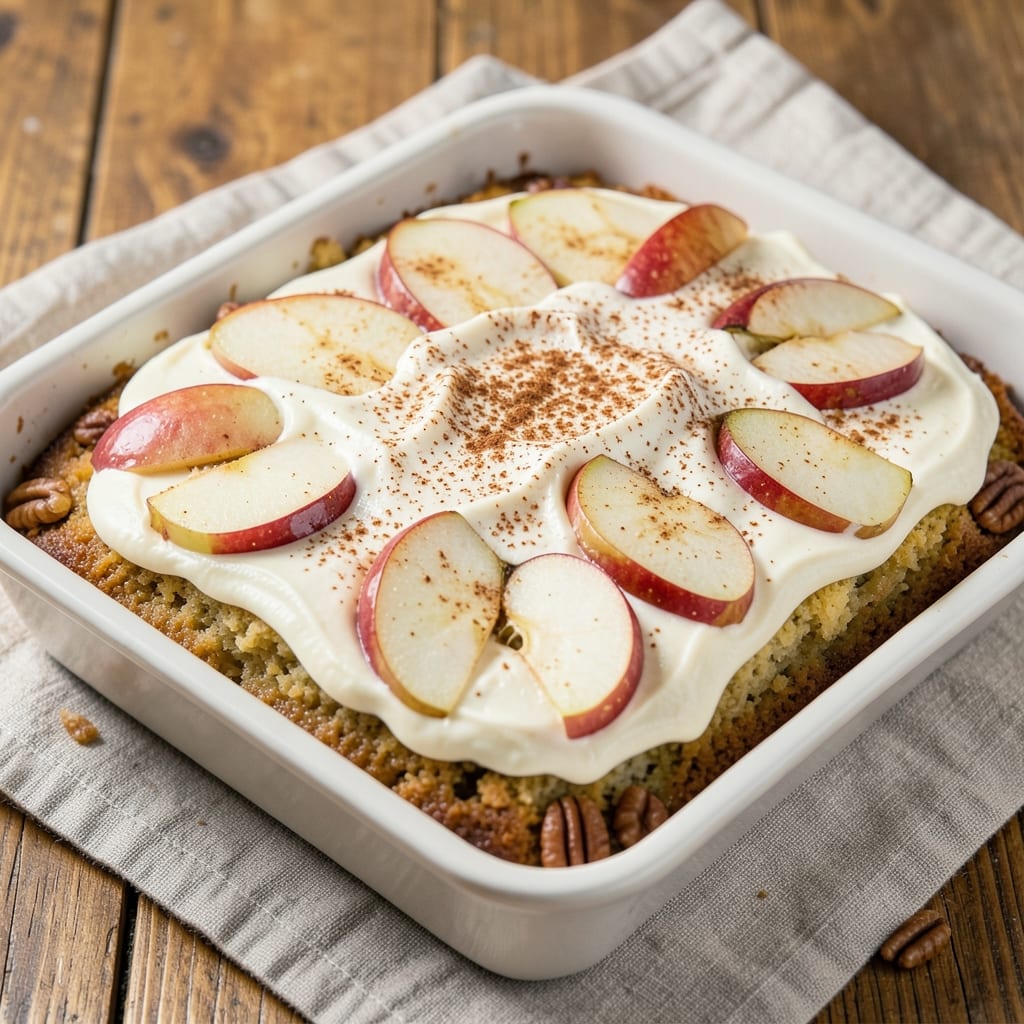 Apple Cake Recipe With Box Cake Mix: Moist Layers and Cinnamon Swirl Magic