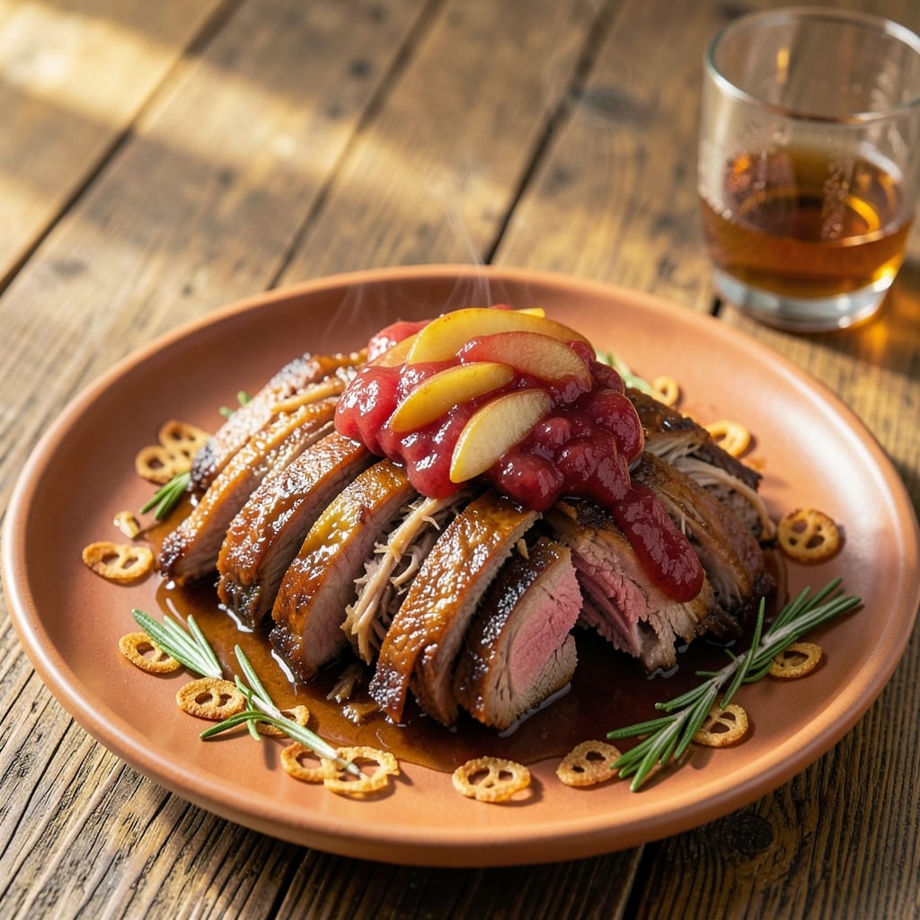 Apple Bourbon Pulled Pork Recipe: Smoky-Sweet Shreds With a Boozy Twist