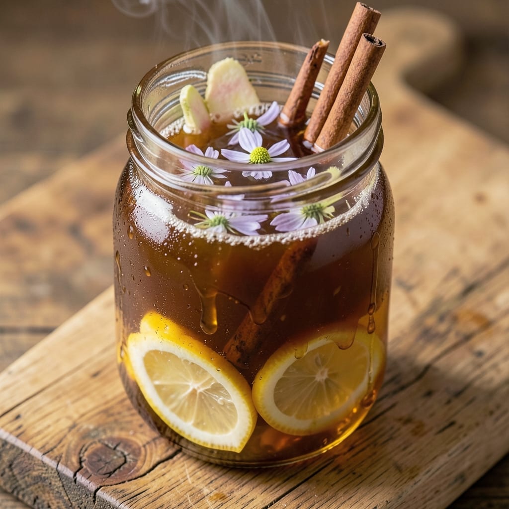 Apple Cider Vinegar Detox Tea Recipe: Tart Citrus Zing with Digestive Fire