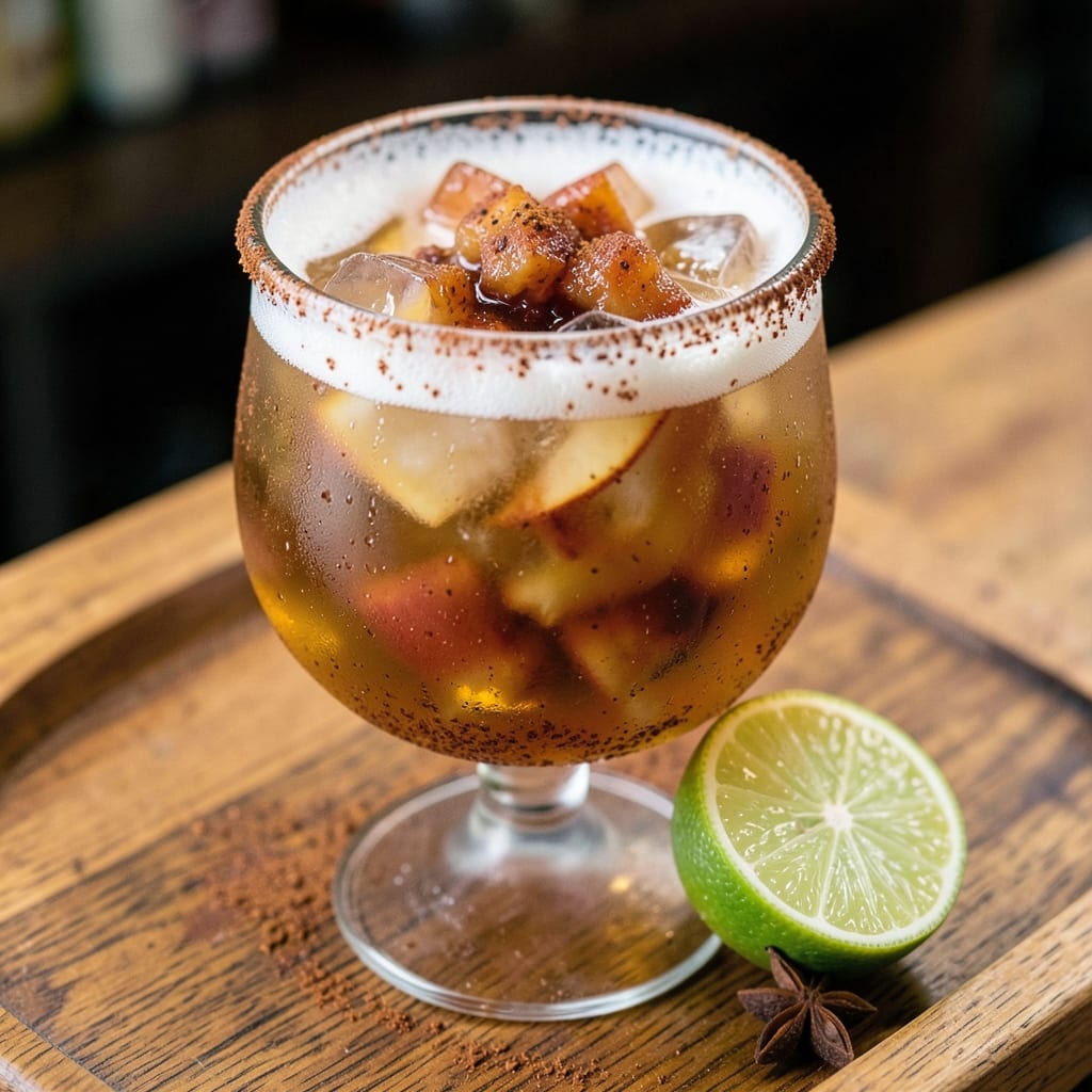 Apple Cinnamon Margarita Recipe: Frozen Spiced Sipper With Tequila Twist