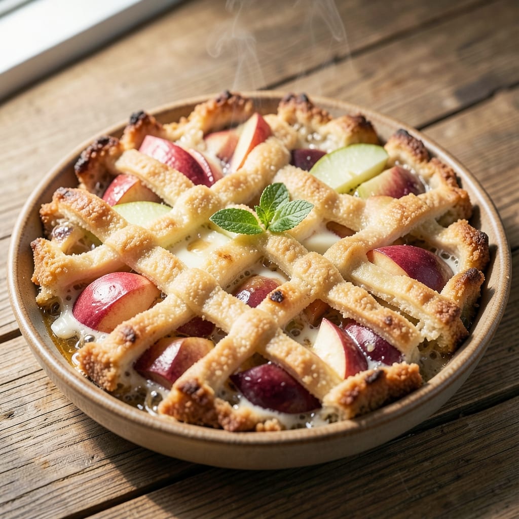 Apple Cobbler Recipe No Milk: Buttery Streusel Crown Over Juicy Apple Layers