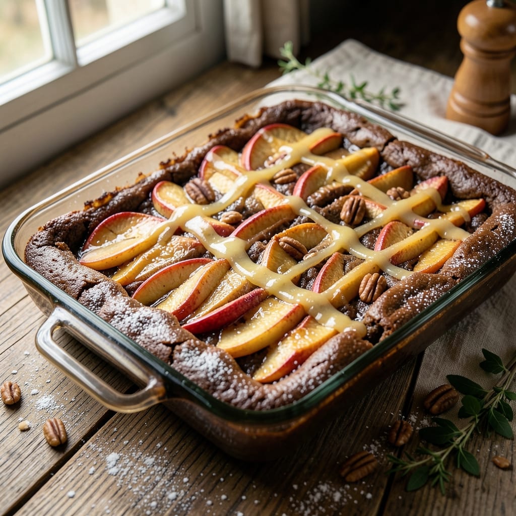 Amish Apple Brownies Recipe: Fudgy Chew With Caramelized Fruit Swirls