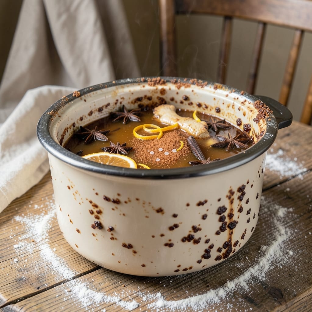 Apple Cider Crock Pot Wassail Recipe: Spiced Rum-Infused Warmth for Cozy Gatherings