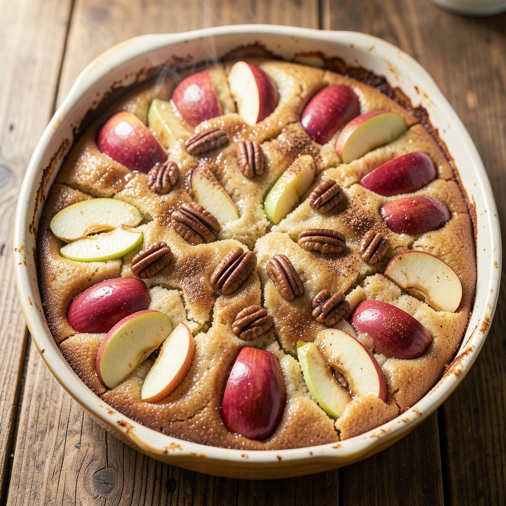 Apple Cake Tray Bake Recipe: Spiced Apple Layers With Buttery Streusel Crown