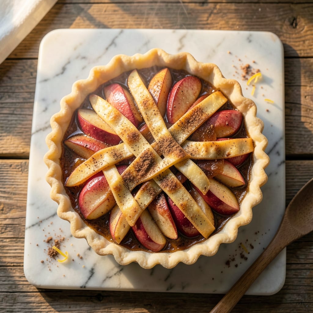 Air Fryer Apple Tarts Recipe: Crispy Fondant Crown Over Spiced Filling
