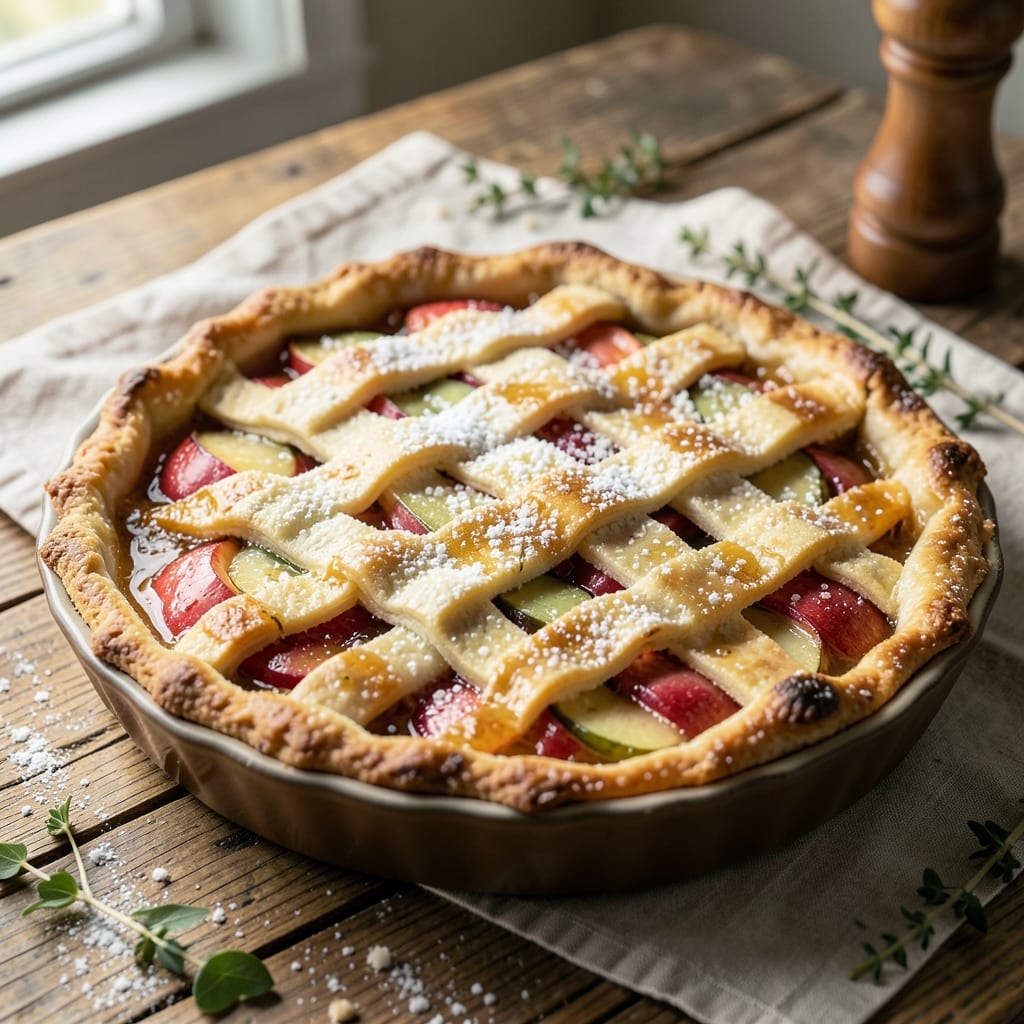 Absolute Best Apple Pie Recipe: Flaky Lattice Crown With Spiced Apple Filling