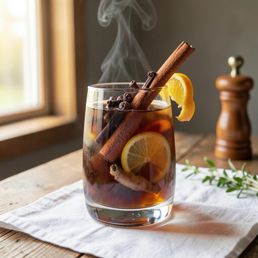 Apple Cider With Liquor Recipe: Spiced Boozy Warmth in One Pot