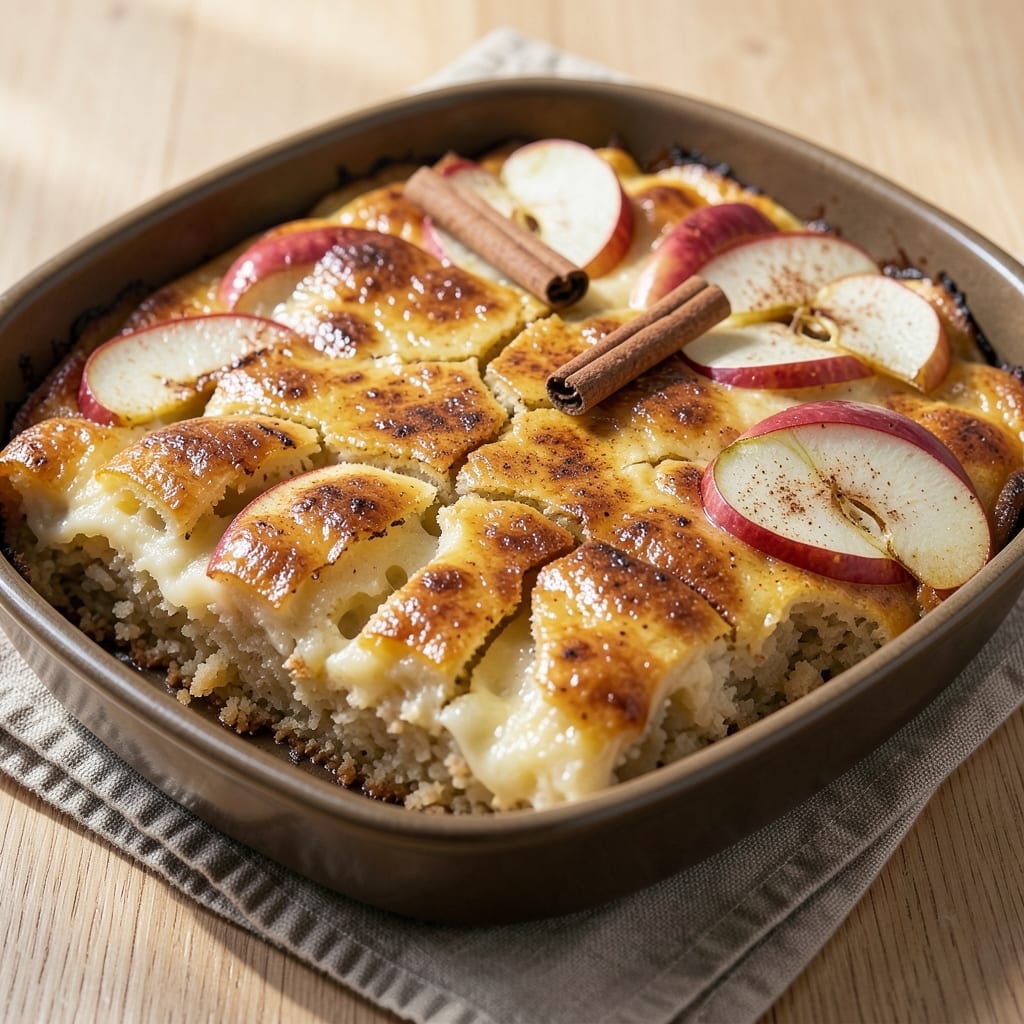 Apple Cinnamon Kugel Recipe: Warm Spiced Apple and Cream Cheese Swirls
