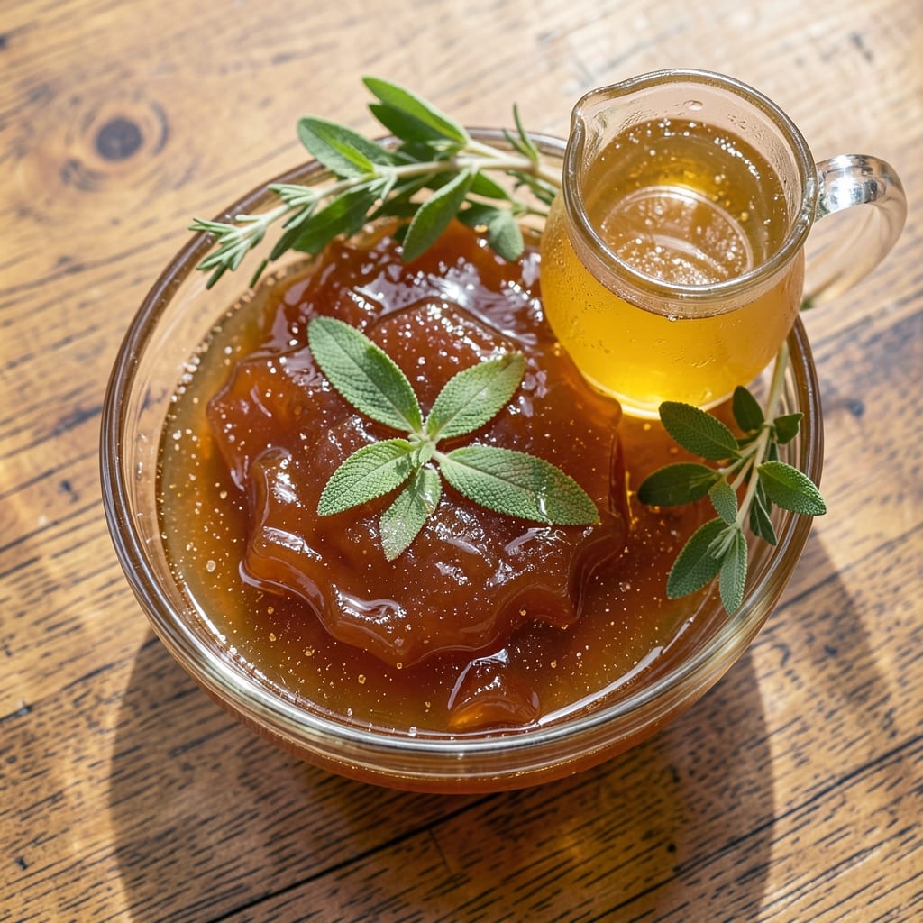 Apple and Sage Jelly Recipe: Herbal Infusion for Toast and Cheese Boards