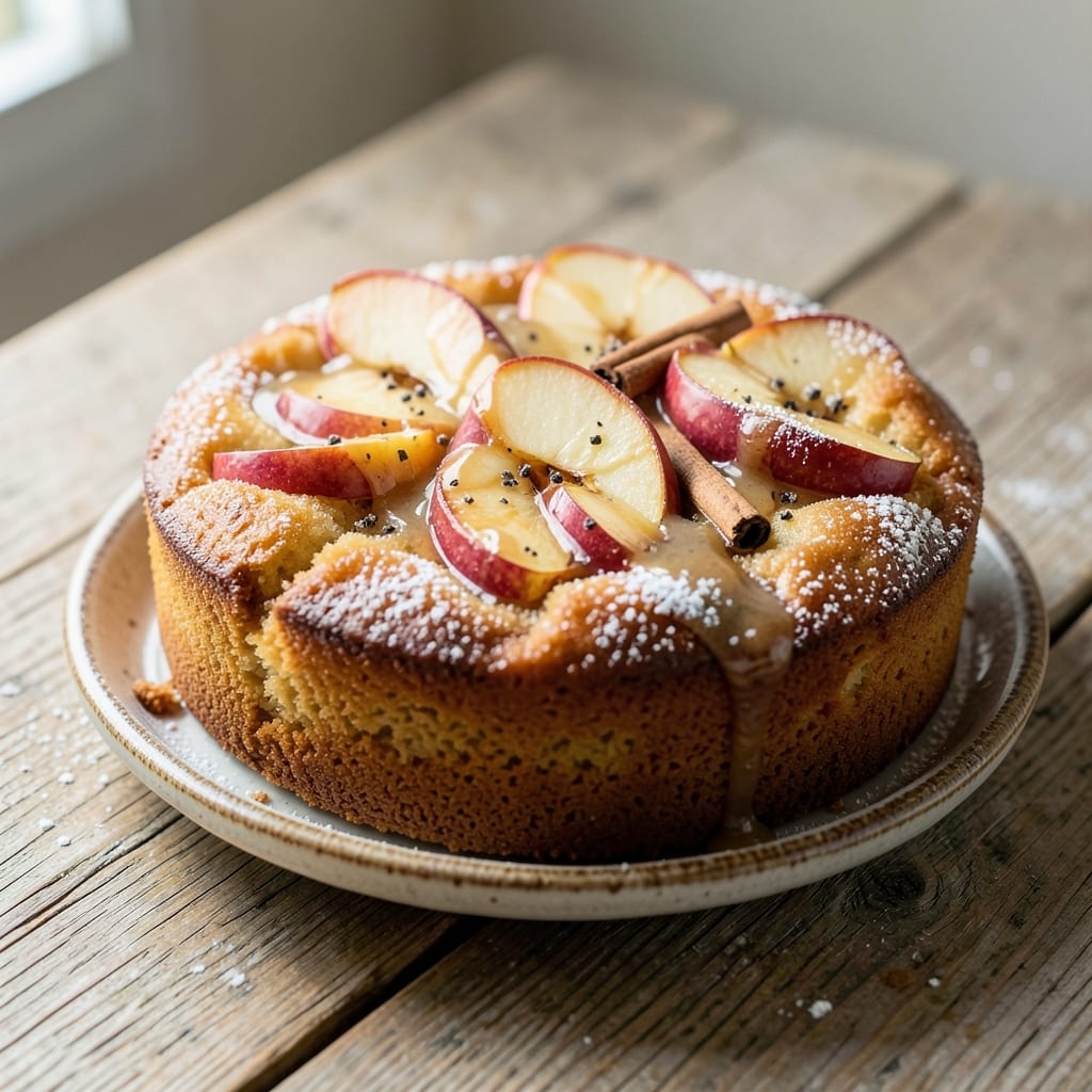 Apple Cake Recipe With Self-Raising Flour: Moist Crumb and Buttery Fondant Crown