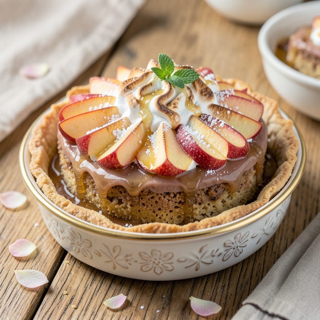 Apple Blossom Recipe Using Pie Crust: Fragrant Vanilla-Infused Filling with Crisp Edges