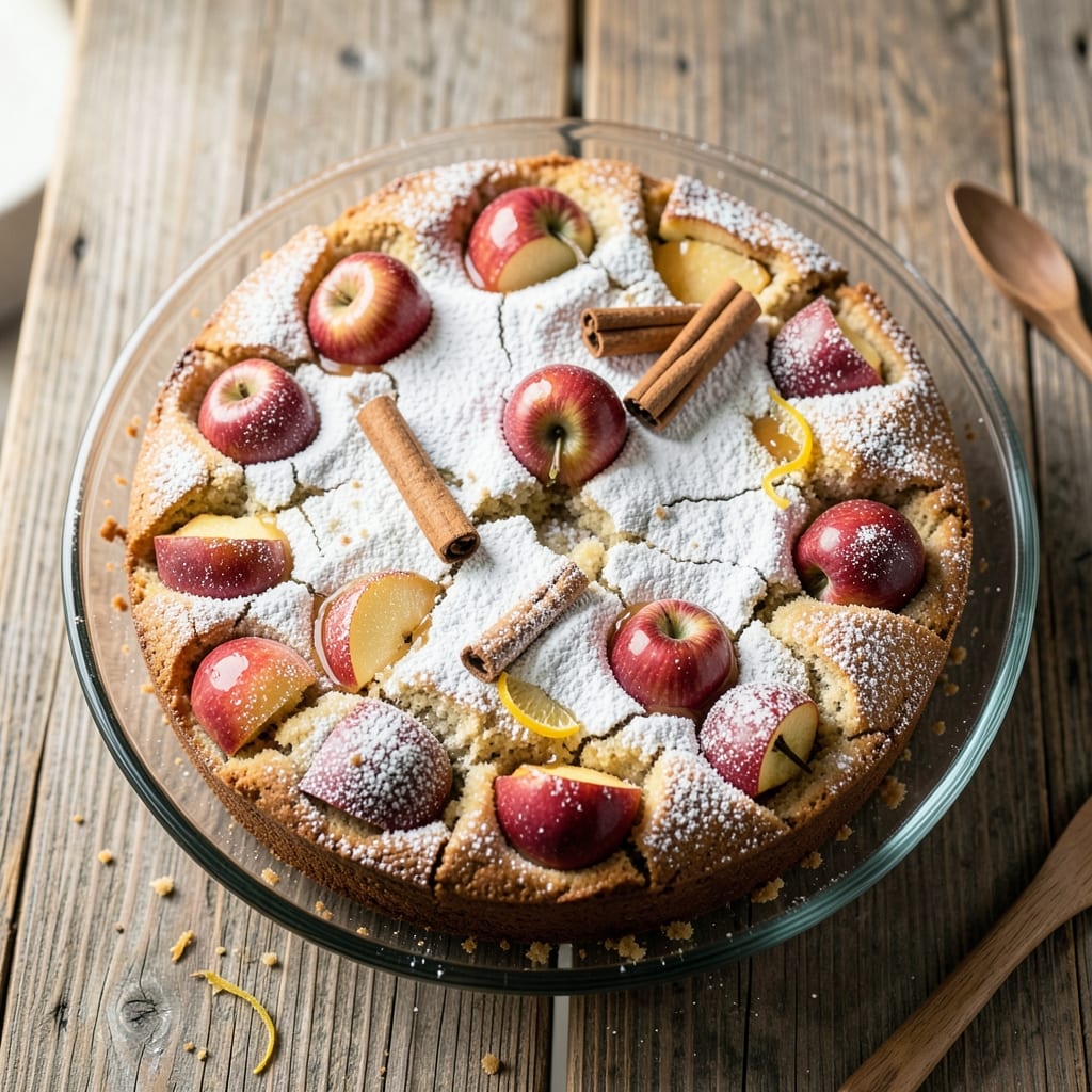 Apple Cake Recipe With Milk: Moist Layers and Buttery Fondant Crown